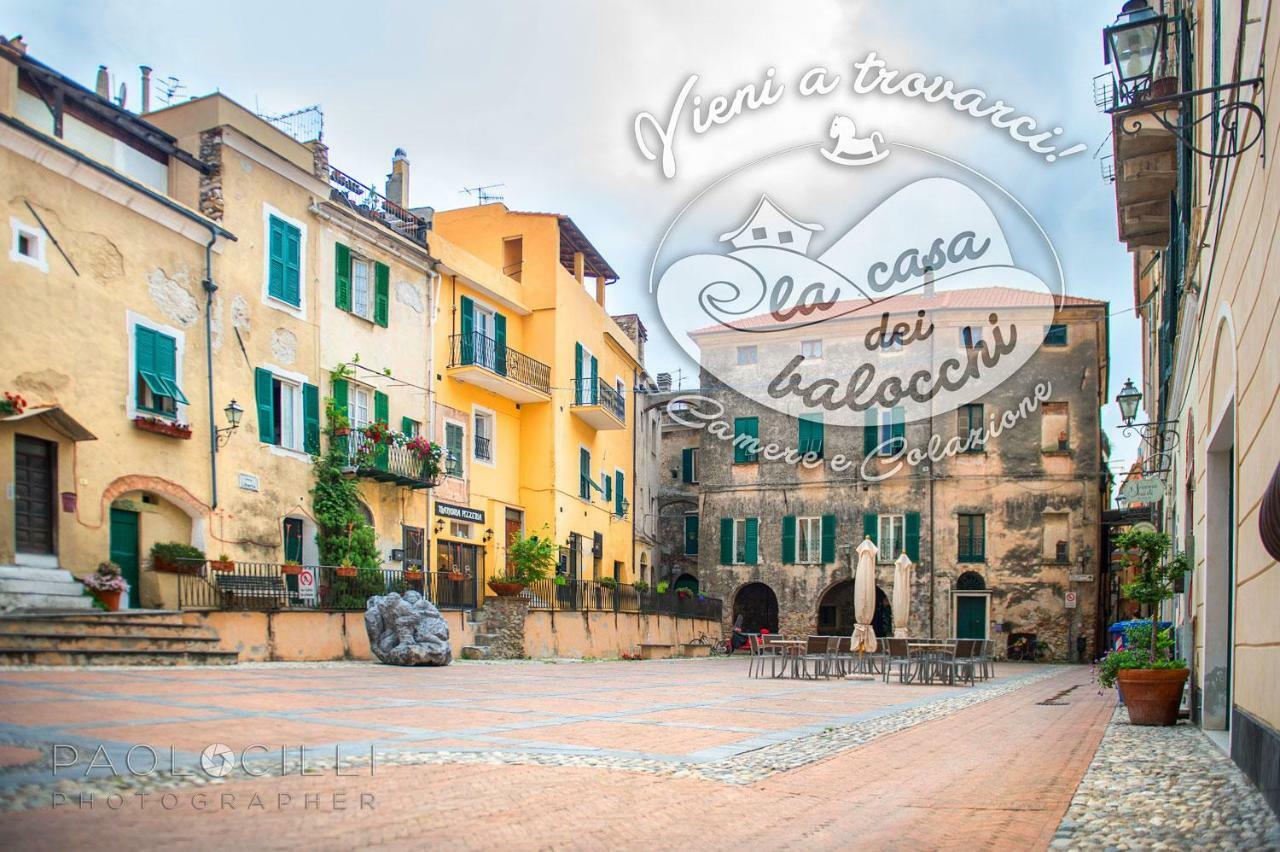 La Casa Dei Balocchi B&B Toirano Exteriör bild