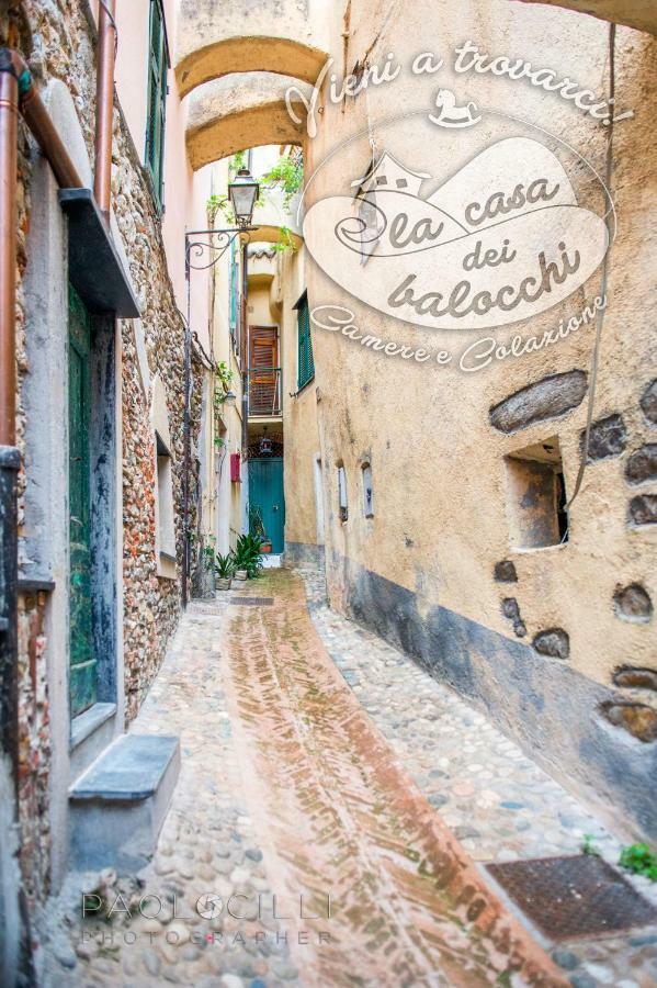 La Casa Dei Balocchi B&B Toirano Exteriör bild